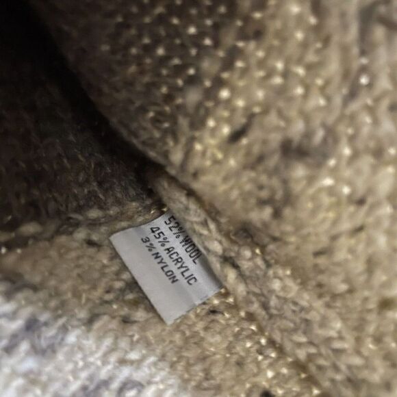 Vintage Obermeyer Wool Knit pullover brown sweater size Medium - Picture 4 of 4